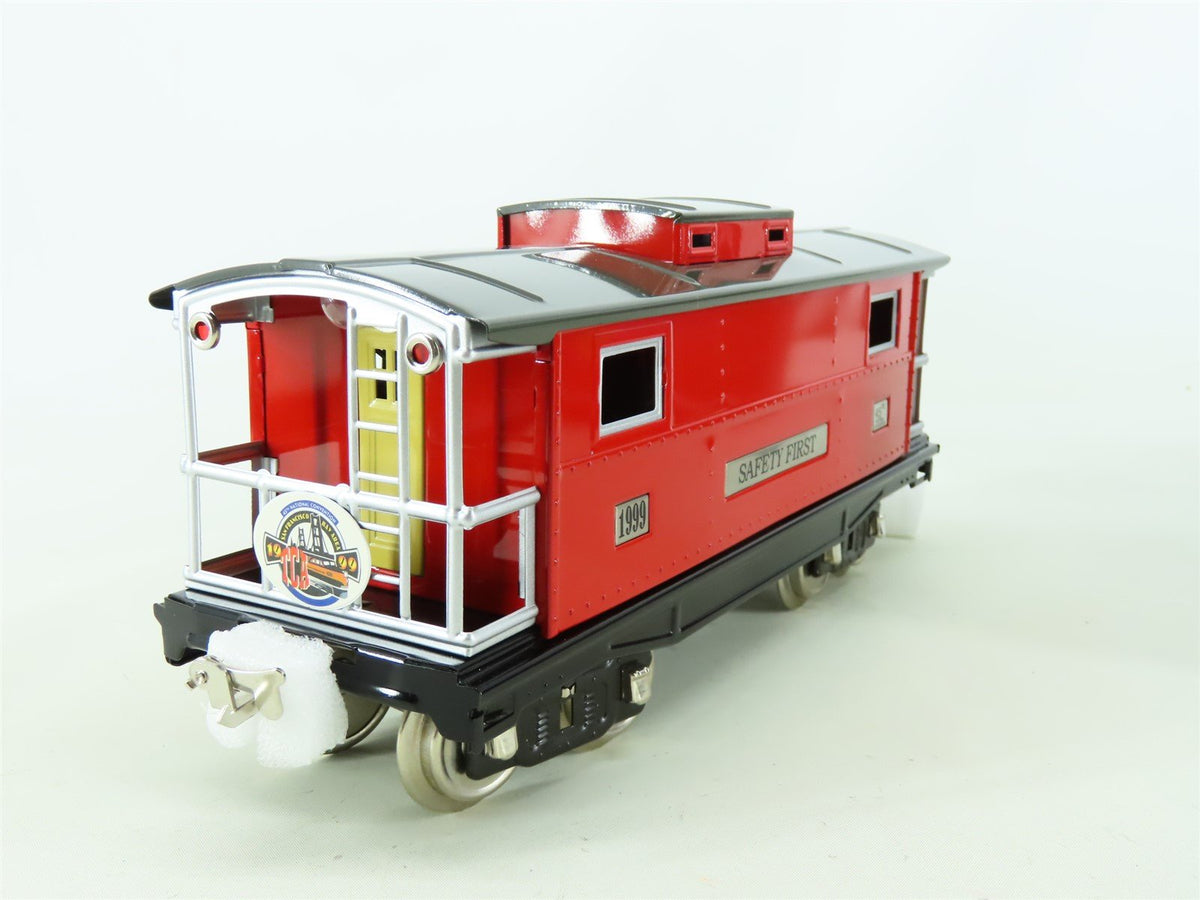 Standard Gauge MTH Tinplate Traditions 10-2001 TCA &quot;Safety First&quot; Caboose #1999