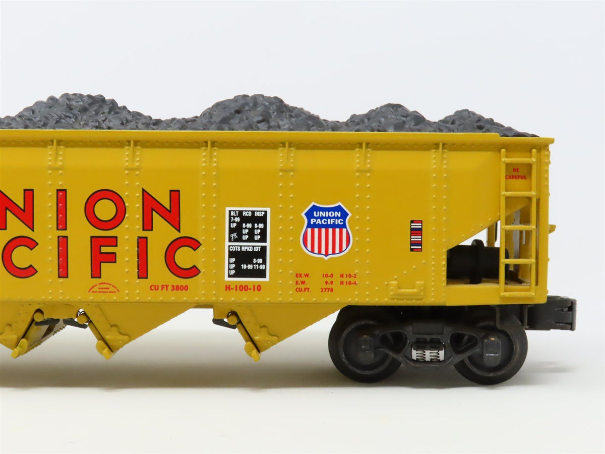 O Gauge 3-Rail K-Line K623-2112 UP Union Pacific 4-Bay Hopper #37216 w/Load