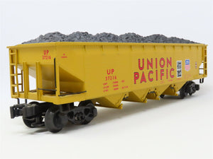 O Gauge 3-Rail K-Line K623-2112 UP Union Pacific 4-Bay Hopper #37216 w/Load