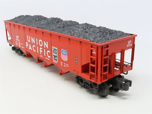 O Gauge 3-Rail K-Line K623-2113 UP Union Pacific 4-Bay Hopper #37316 w/Load