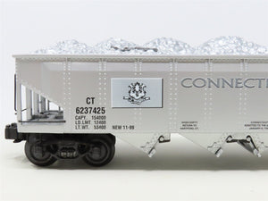 O Gauge 3-Rail K-Line K623-7425 State Quarter Series 4-Bay Hopper - Connecticut