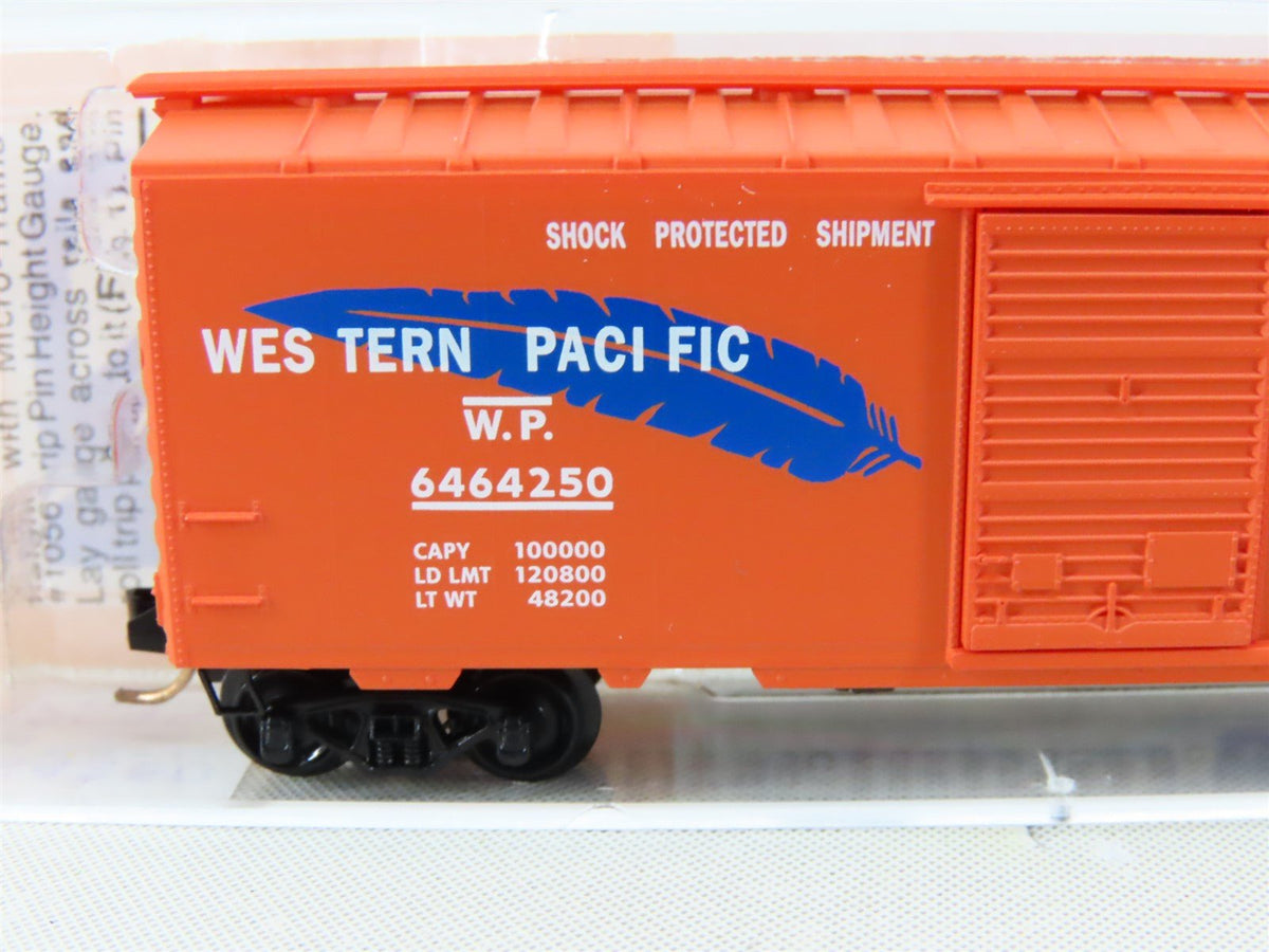 N Micro-Trains MTL WP Western Pacific &quot;Feather&quot; Single Door Box Car #6464250