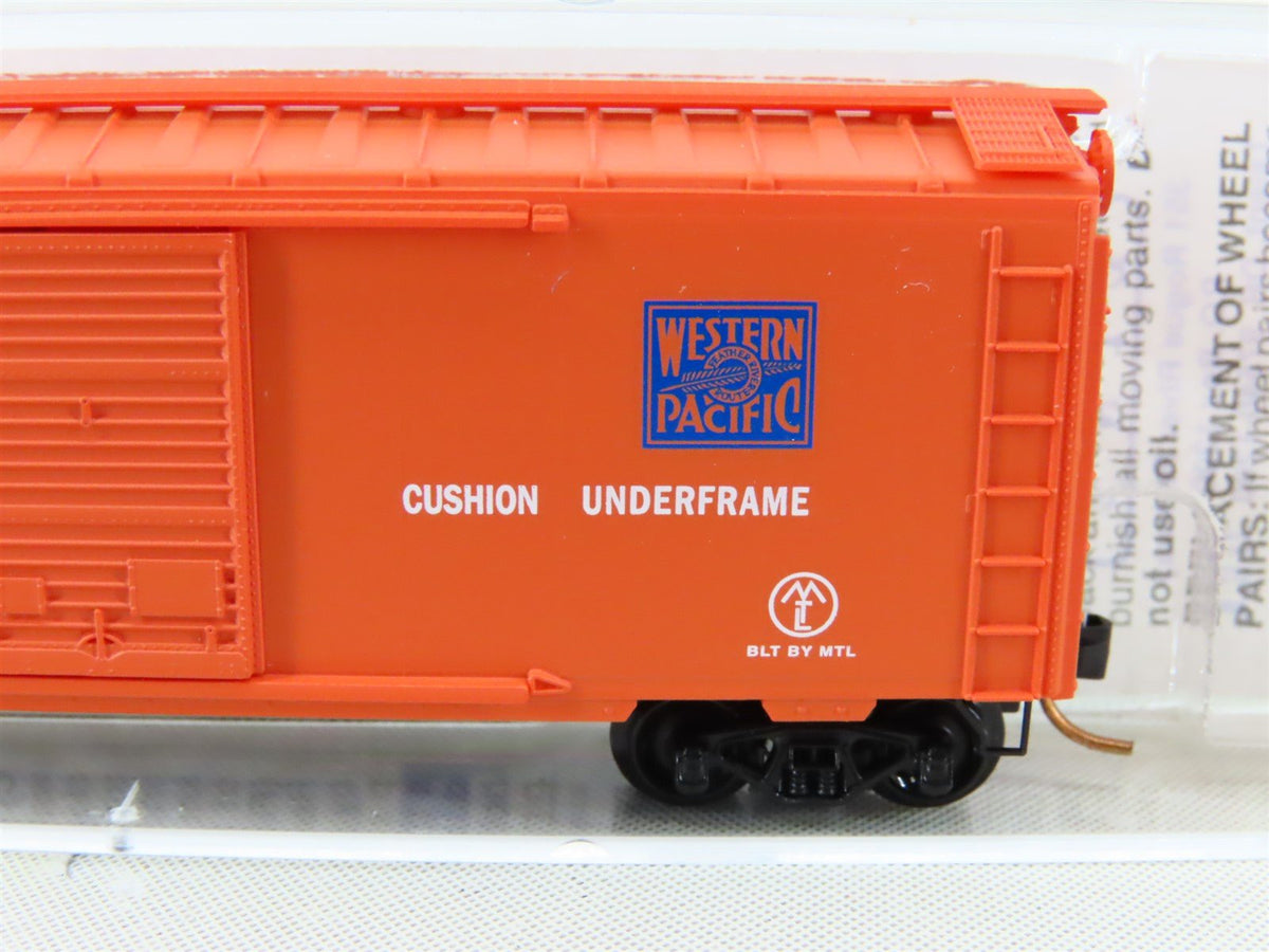 N Micro-Trains MTL WP Western Pacific &quot;Feather&quot; Single Door Box Car #6464250