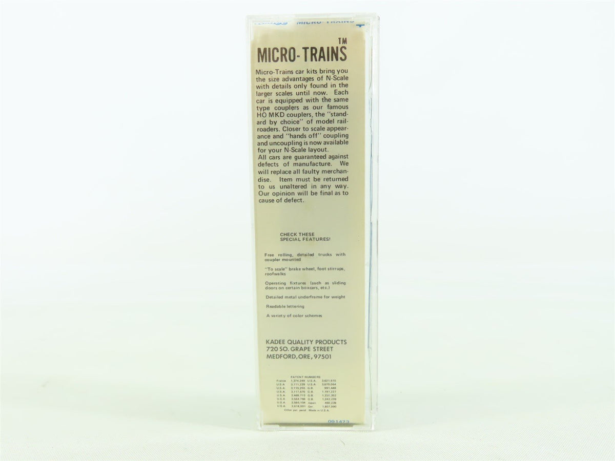 N Kadee Micro-Trains MTL 21190 GN &quot;Big Sky Blue&quot; 40&#39; Box Car #7000 - Blue Label