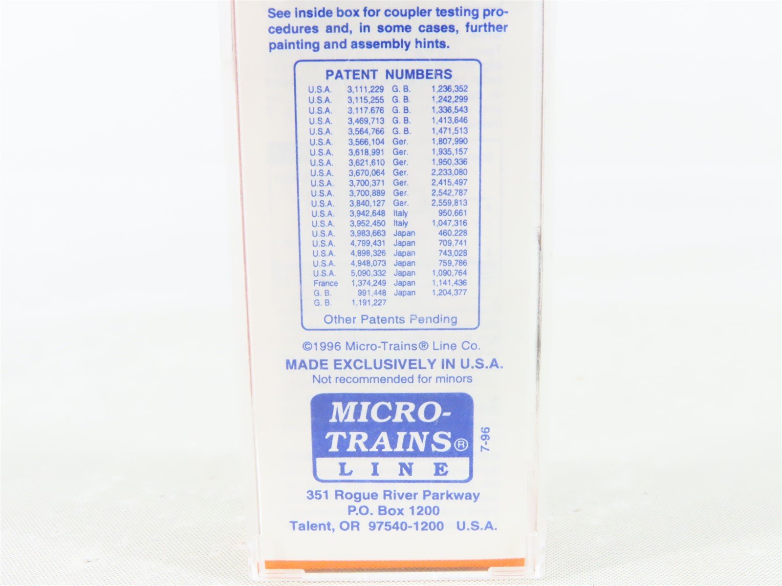 N Scale Micro-Trains MTL 6464-700 ATSF Santa Fe Single Door Box Car #6464-700