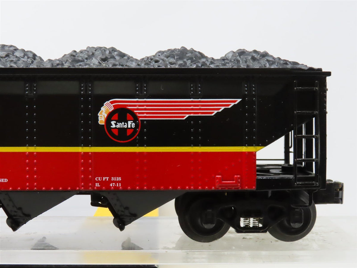 O Gauge 3-Rail K-Line K623-1053 ATSF Santa Fe 4-Bay Hopper #77191 w/Load