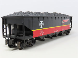 O Gauge 3-Rail K-Line K623-1053 ATSF Santa Fe 4-Bay Hopper #77191 w/Load