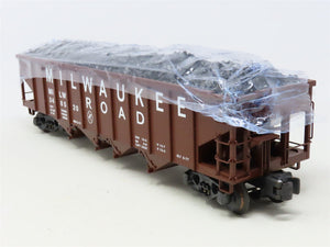 O Gauge 3-Rail K-Line K626-1371 MILW Milwaukee 4-Bay Hopper #340520 w/Coal Load