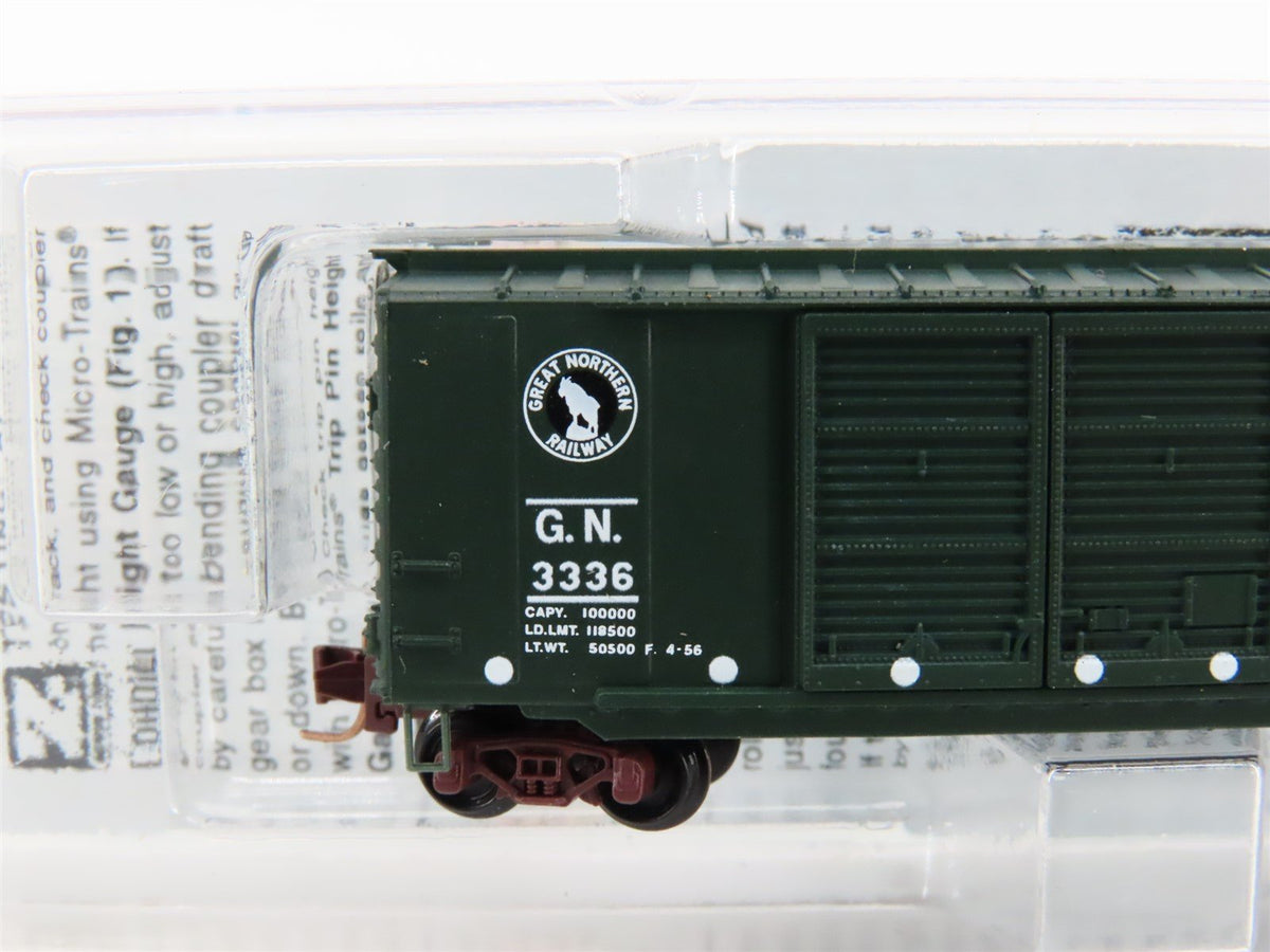 Z Scale Micro-Trains MTL 50100260 GN Great Northern &quot;Goat&quot; 40&#39; Box Car #3336