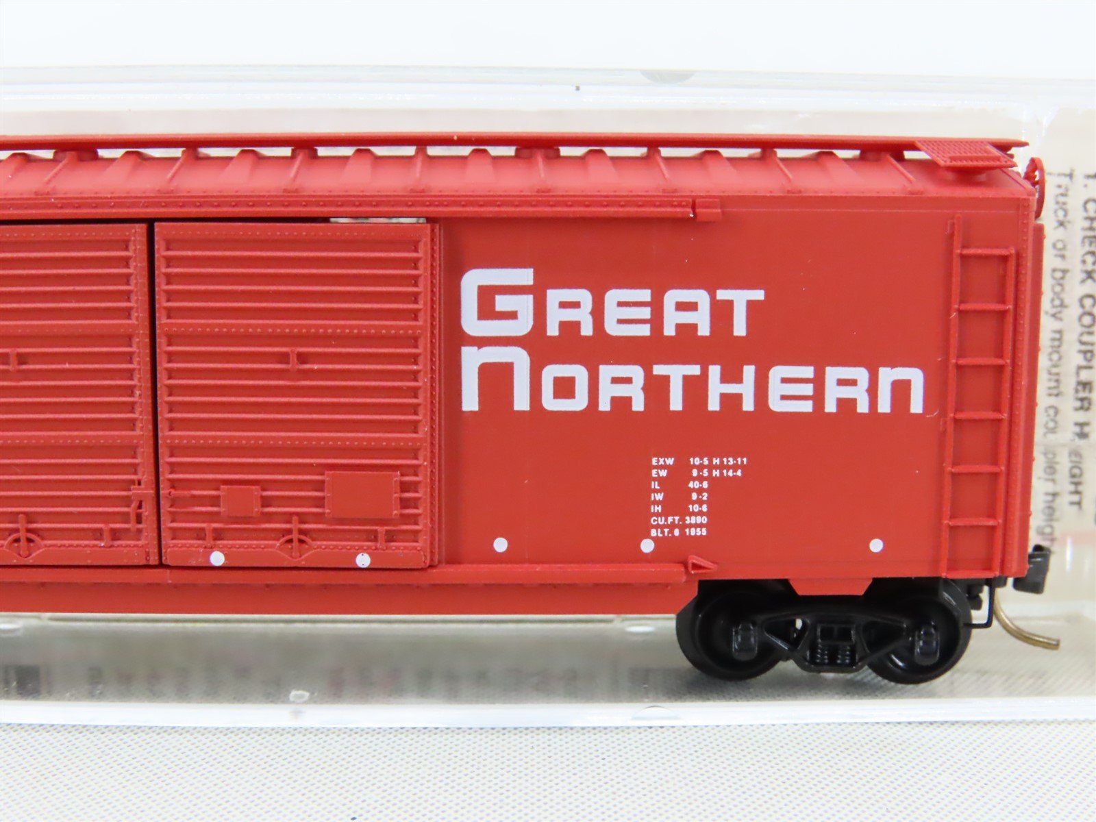 N Scale Micro-Trains MTL 23210 GN Great Northern Double Door 40' Box Car #3484