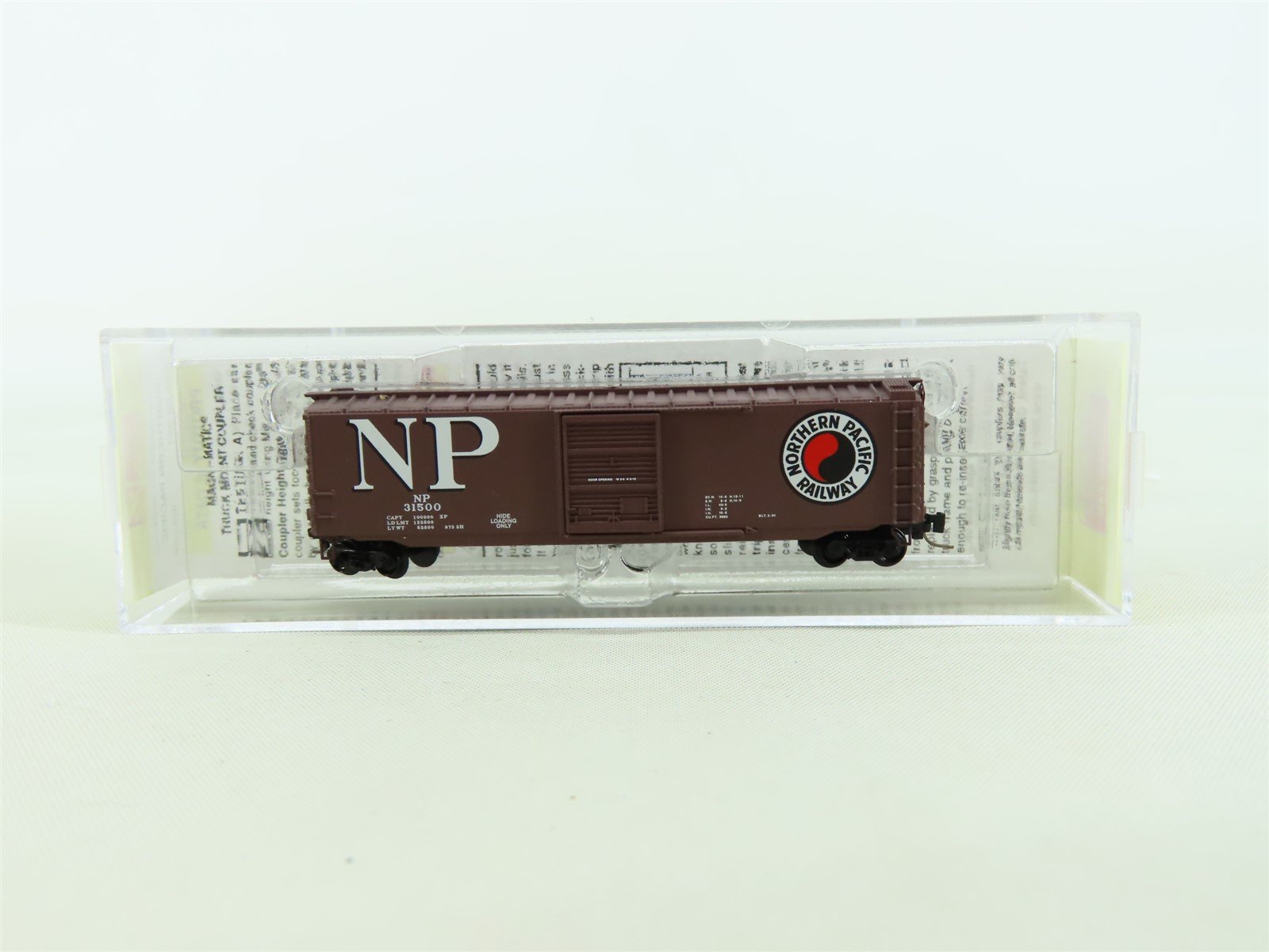 Z Scale Micro-Trains MTL 50500351 NP Northern Pacific 50' Box Car #31500