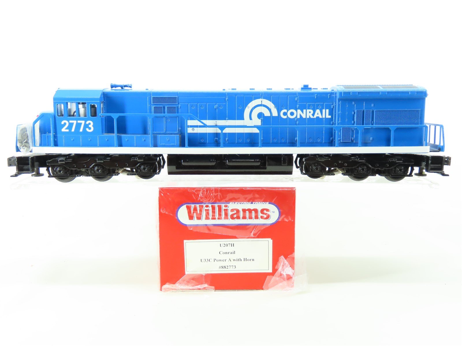 O Gauge 3-Rail Williams U207H CR Conrail U33C Diesel Locomotive #2773