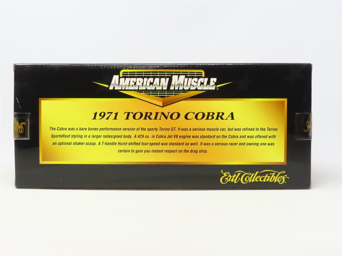 1:18 Scale Ertl American Muscle Die-Cast 36512 1971 Torino Cobra - Sealed