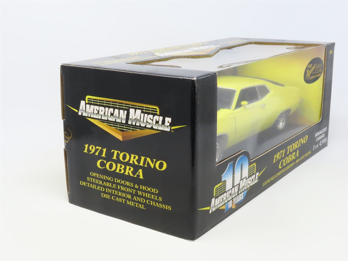 1:18 Scale Ertl American Muscle Die-Cast 36512 1971 Torino Cobra - Sealed