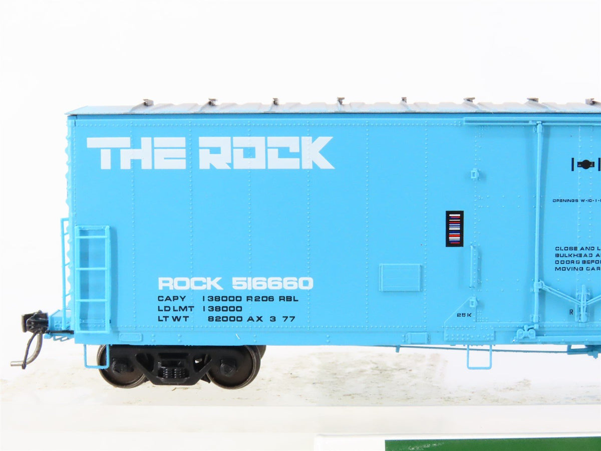 HO Scale Moloco 33020-02 RI &quot;The Rock&quot; FGE 50&#39; RBL 7+7R Boxcar #516660