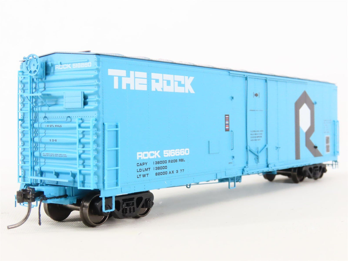 HO Scale Moloco 33020-02 RI &quot;The Rock&quot; FGE 50&#39; RBL 7+7R Boxcar #516660