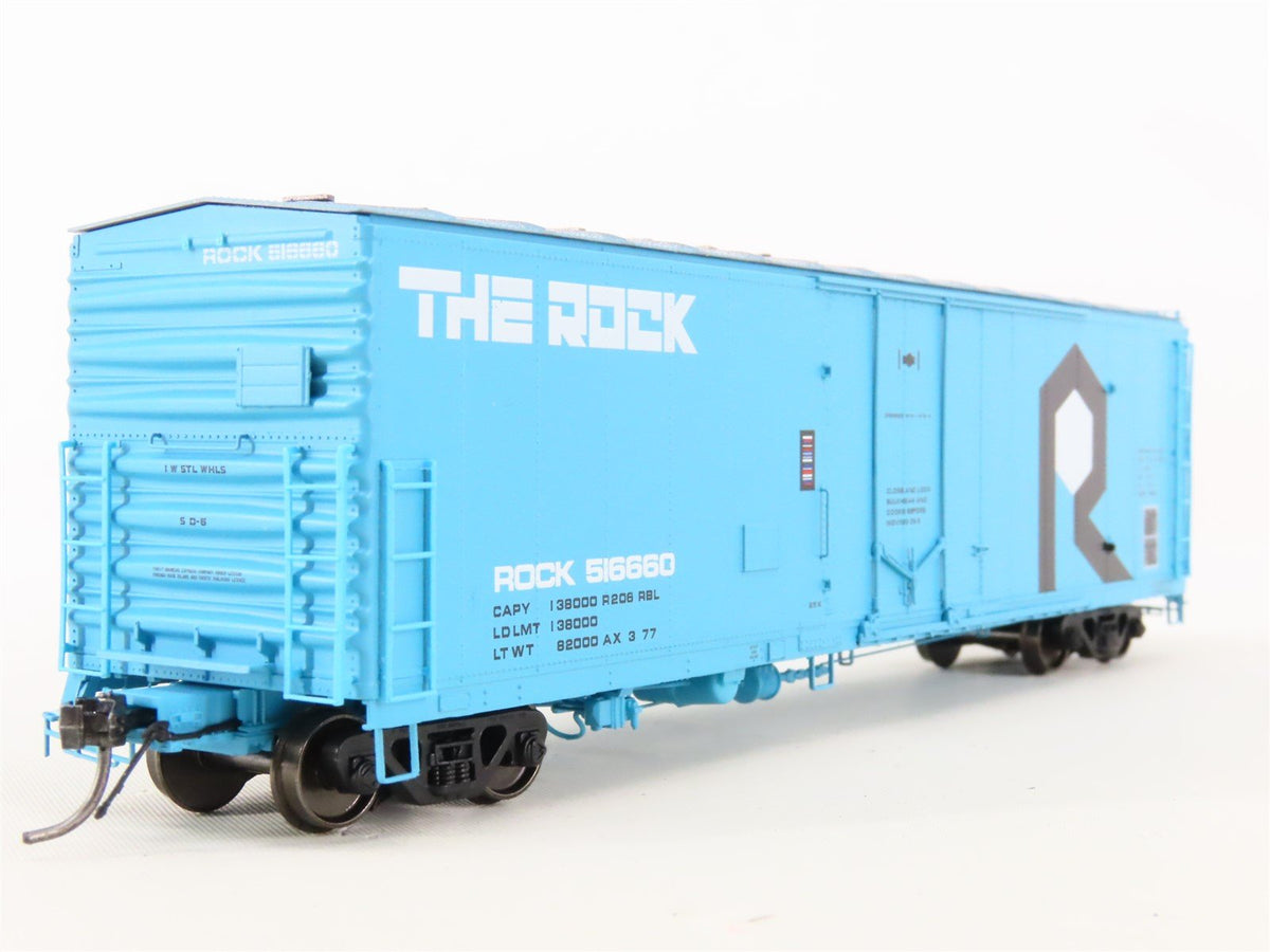 HO Scale Moloco 33020-02 RI &quot;The Rock&quot; FGE 50&#39; RBL 7+7R Boxcar #516660