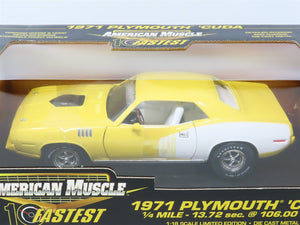 1:18 Scale Ertl American Muscle 10 Fastest Die-Cast 32751 1971 Plymouth 'Cuda