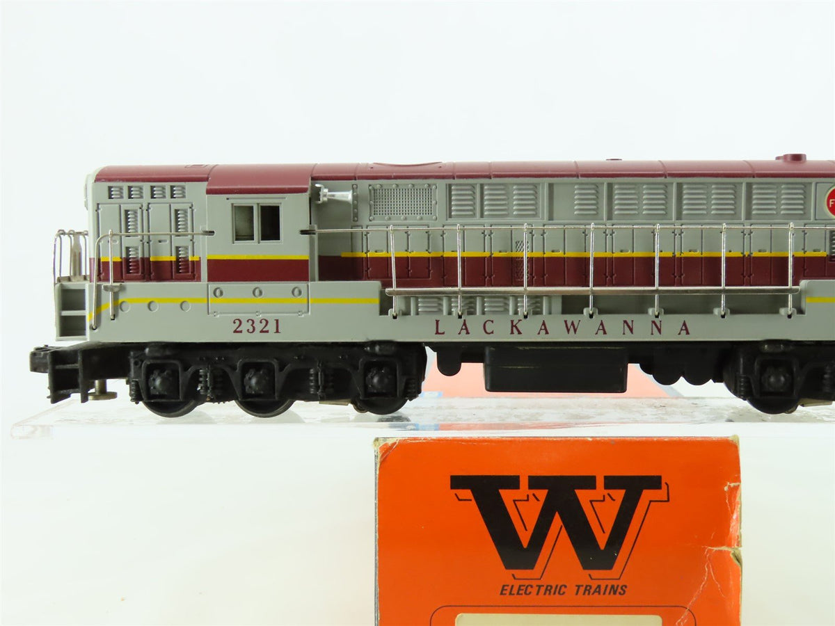 O Gauge 3-Rail Williams Crown Edition DL&amp;W Lackawanna Trainmaster Diesel #2321