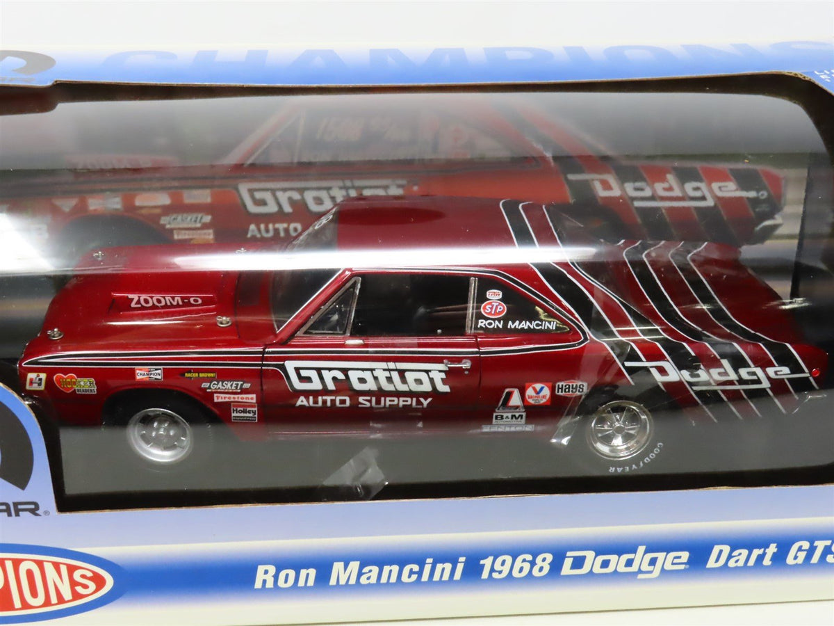 1:18 Scale Ertl Mopar Champions Die-Cast Ron Mancini 1968 Dodge Dart GTS