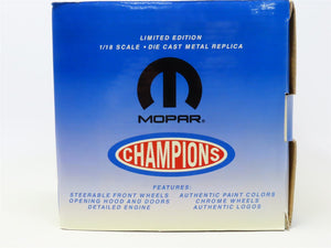 1:18 Scale Ertl Mopar Champions Die-Cast Ron Mancini 1968 Dodge Dart GTS