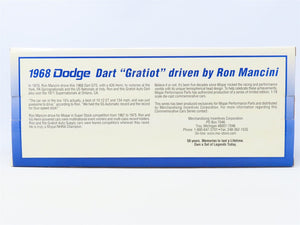 1:18 Scale Ertl Mopar Champions Die-Cast Ron Mancini 1968 Dodge Dart GTS