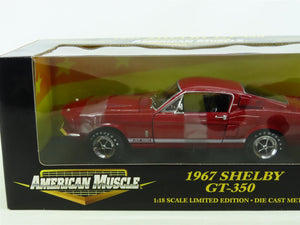 1:18 Scale Ertl American Muscle Die-Cast 36512B 1967 Shelby GT-350 - Sealed