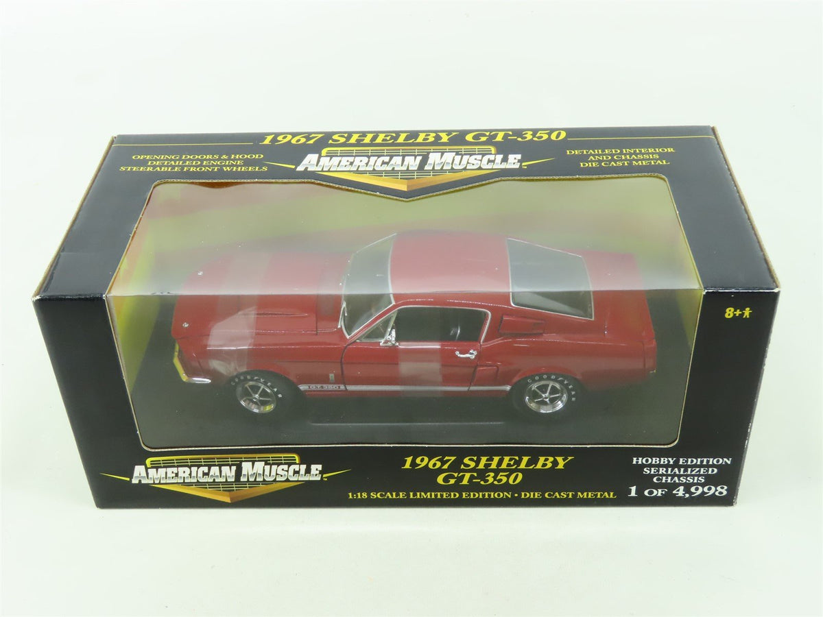 1:18 Scale Ertl American Muscle Die-Cast 36512B 1967 Shelby GT-350 - Sealed