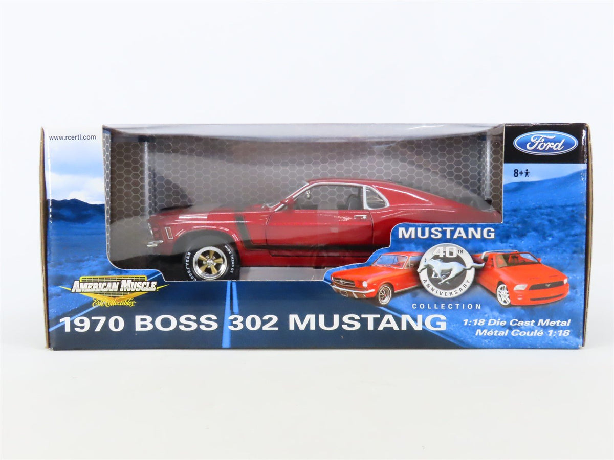 1:18 Scale Ertl American Muscle Die-Cast 1970 Boss 302 Mustang