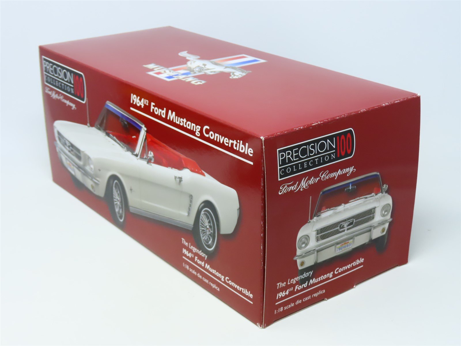 1:18 Scale Precision 100 Die-Cast 32400N 1964-1/2 Ford Mustang Convert -  Model Train Market