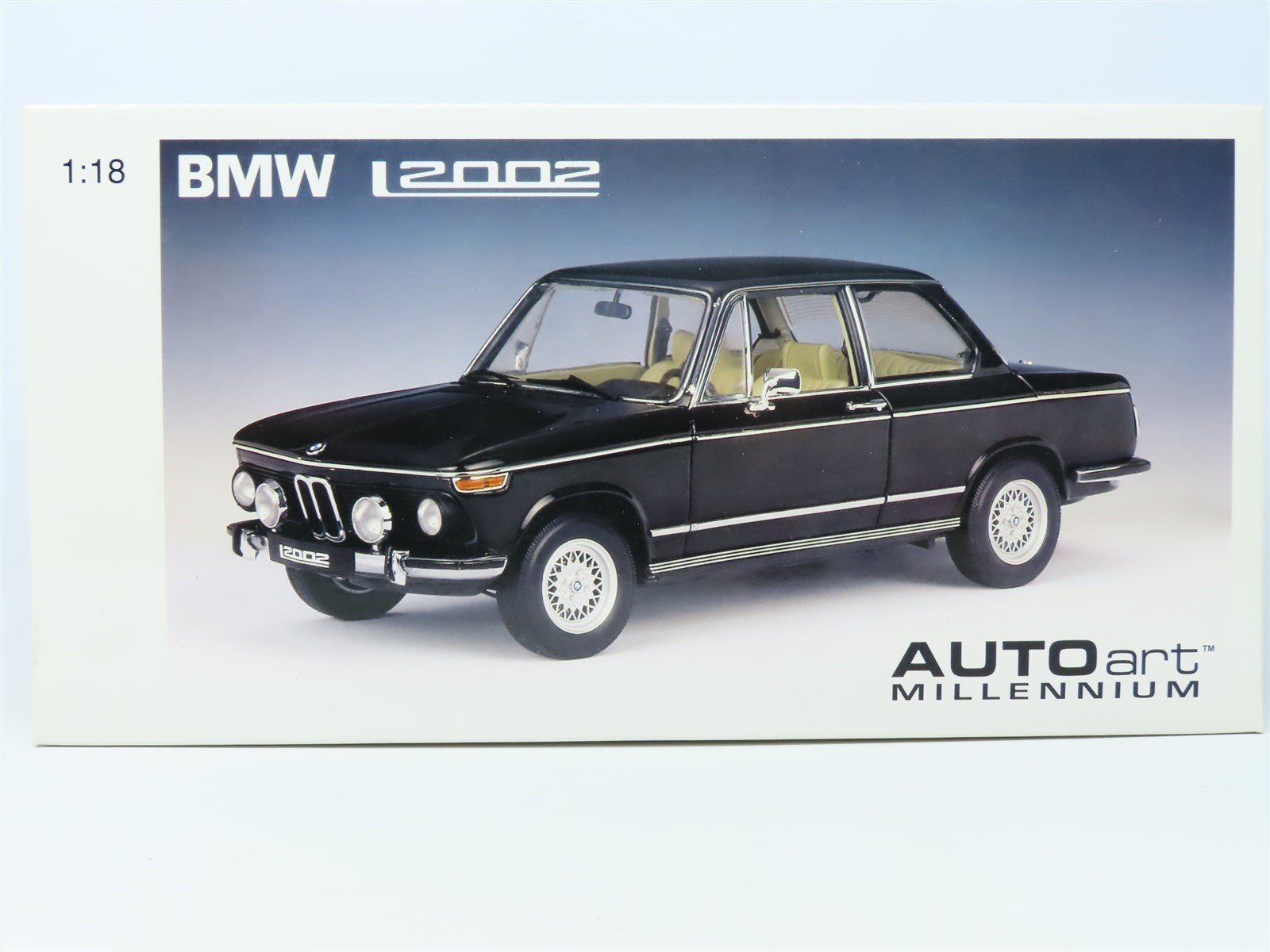 1:18 Scale AUTOart Millennium Die-Cast 2002 BMW - Black