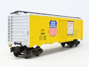 O Gauge 3-Rail Lionel #6-9808 UP Union Pacific Automated Rail Way Box Car