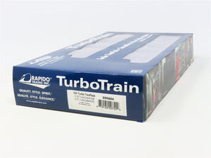 HO Scale Rapido 200604 VIA Rail Turbo Coach Passenger 2-Car Pack