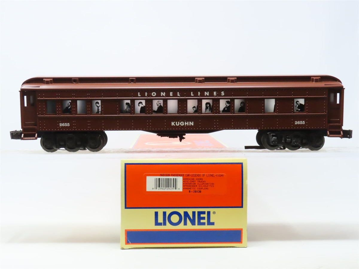 O Gauge 3-Rail Lionel 6-29139 Lionel Lines Coach Madison Passenger #2655 &quot;Kughn&quot;