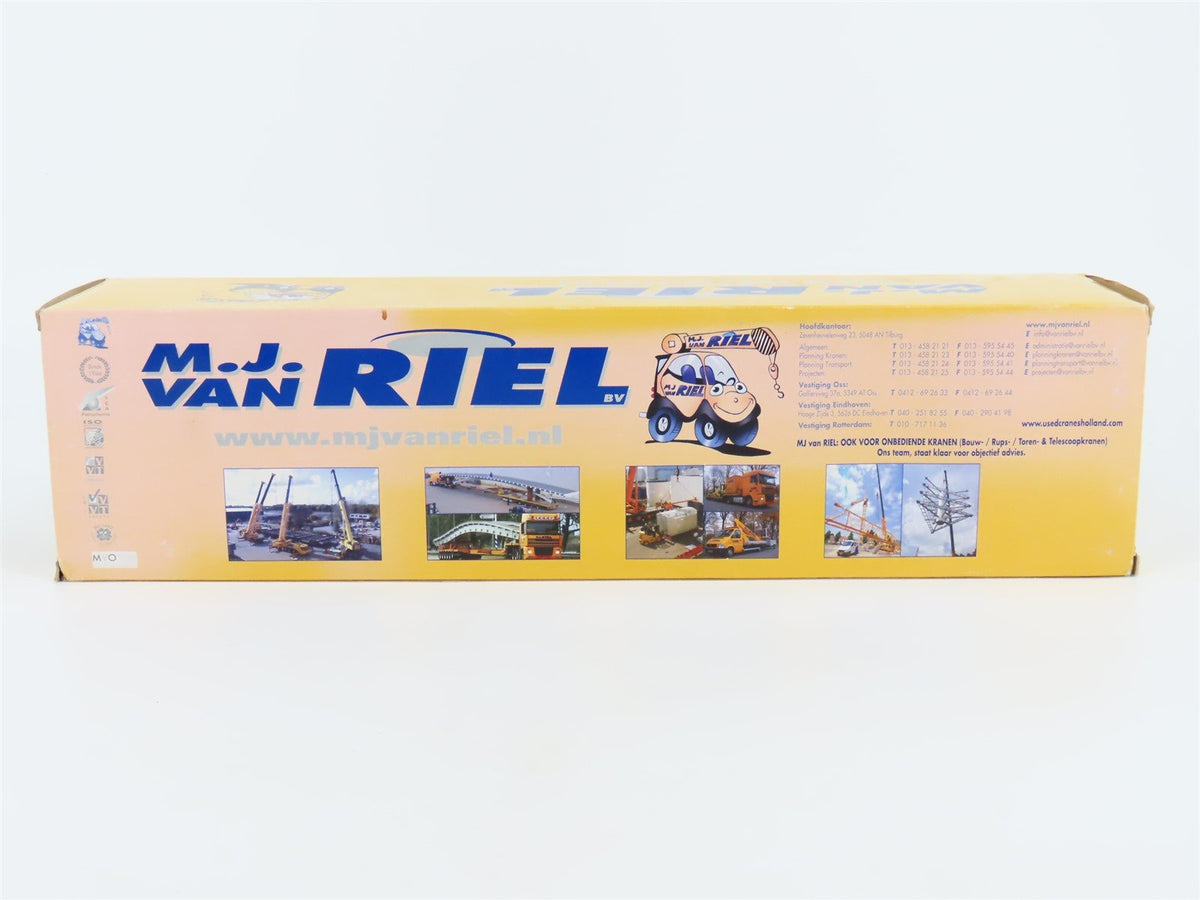 1:50 Scale WSI Die-Cast T013-4582121 MJ Van Riel Tractor Trailer