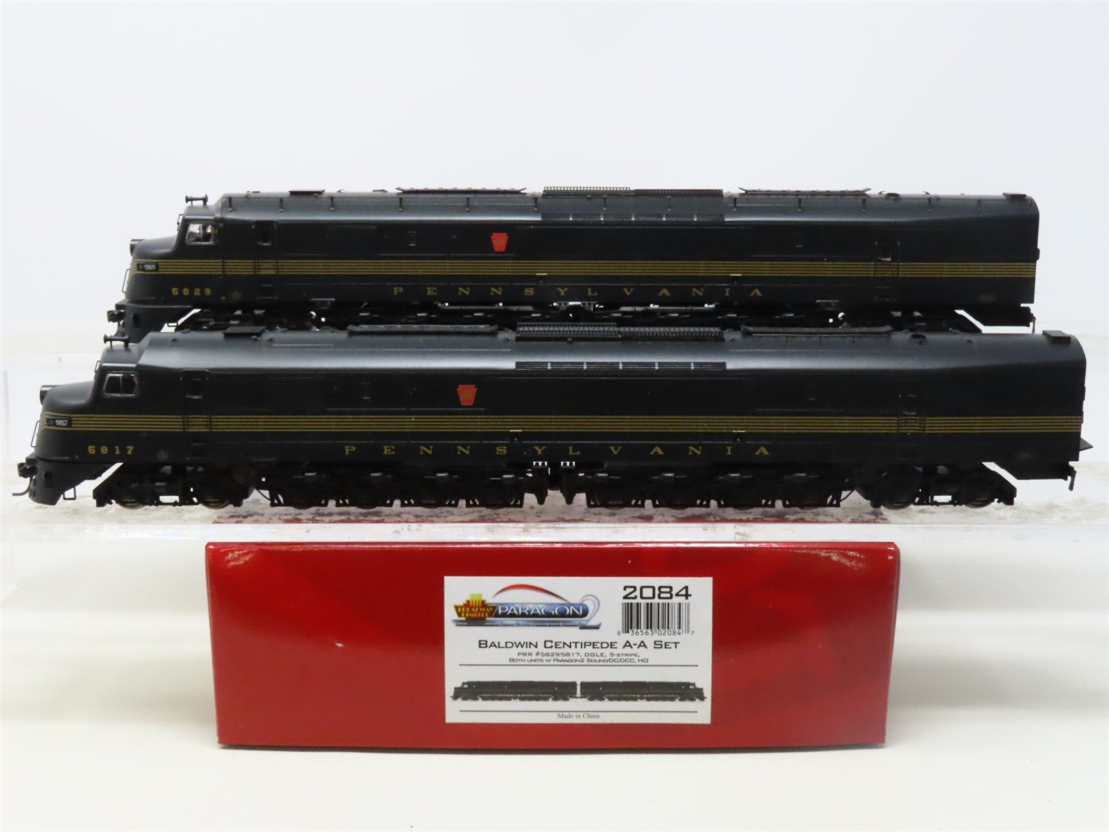 HO Scale Broadway LTD BLI 2084 PRR Railway Baldwin Centipede Diesel Set w/ DCC