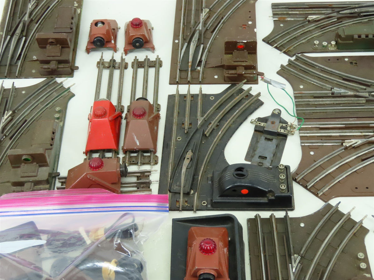 LOT of 20+ O27 Gauge Lionel Assorted Form Track Switches &amp; Accessories