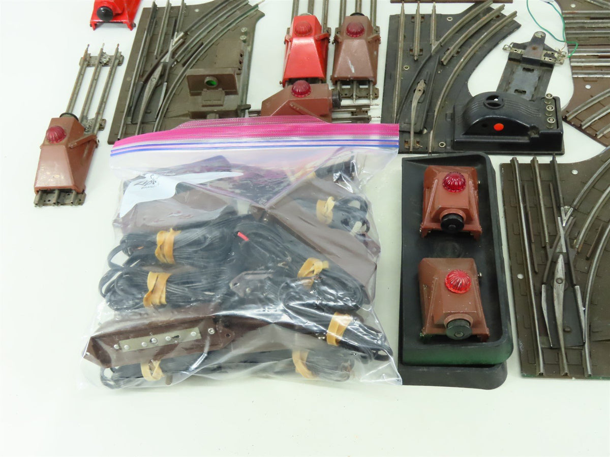 LOT of 20+ O27 Gauge Lionel Assorted Form Track Switches &amp; Accessories