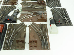 LOT of 20+ O27 Gauge Lionel Assorted Form Track Switches & Accessories