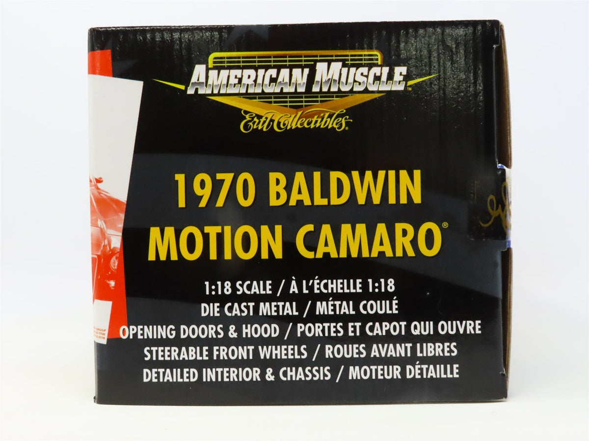 1:18 Scale Ertl American Muscle Diecast Car #36675 1970 Baldwin Motion Camaro