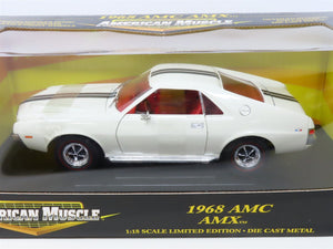 1:18 Scale Ertl American Muscle Diecast Model Car #32279 1968 AMC AMX - White