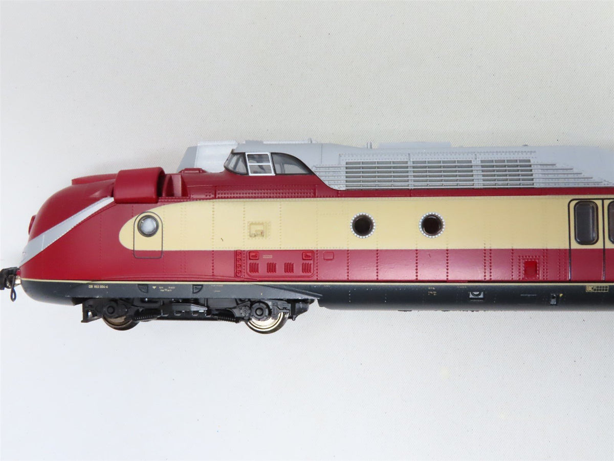 HO Scale Roco 63101 DB BR Railways Diesel Passenger Train Set - UNPOWERED