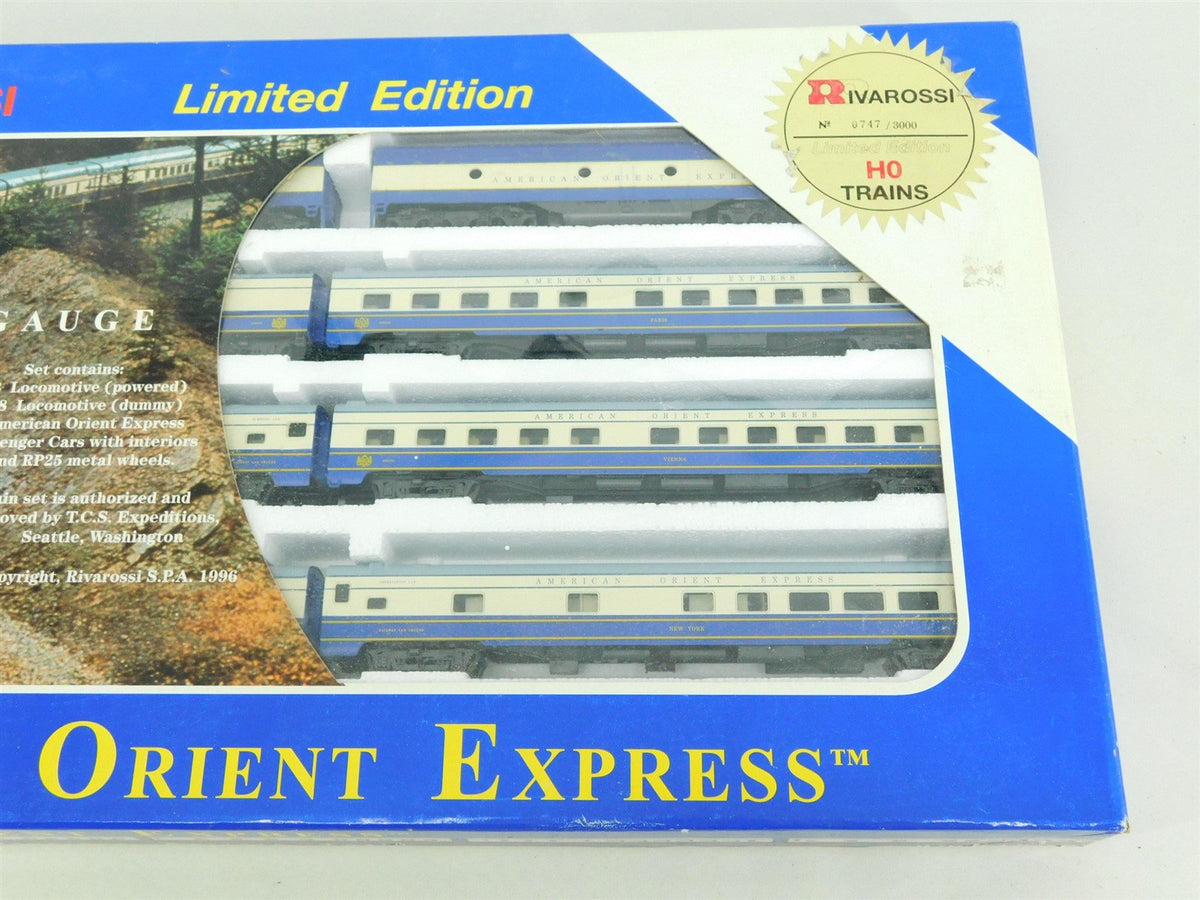 HO Scale Rivarossi 0824 American Orient Express Passenger Set w/Diesels