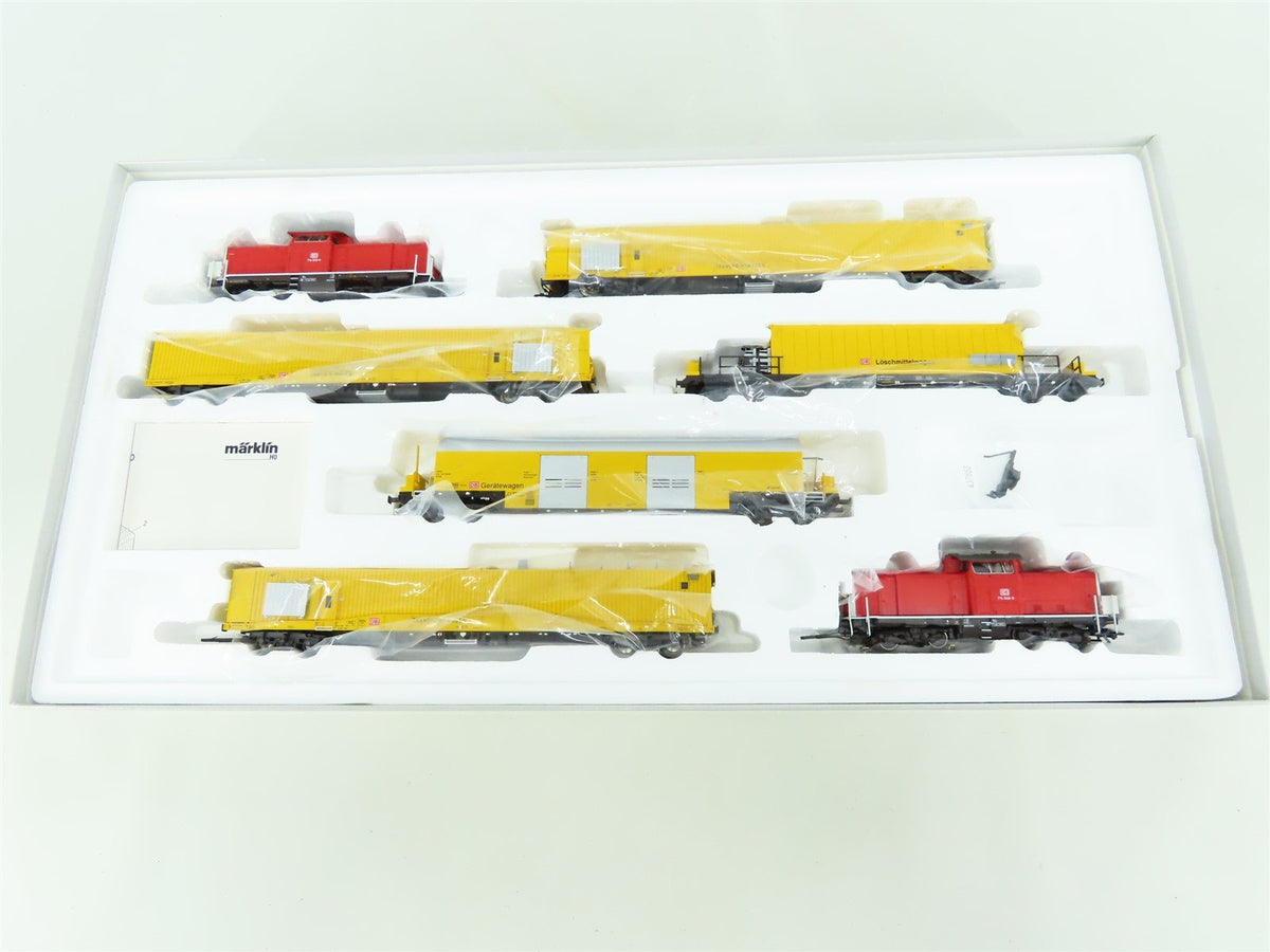 HO 3-Rail Marklin Digital 26510 DB &quot;Tunnel Rescue&quot; Diesel Freight Train Set