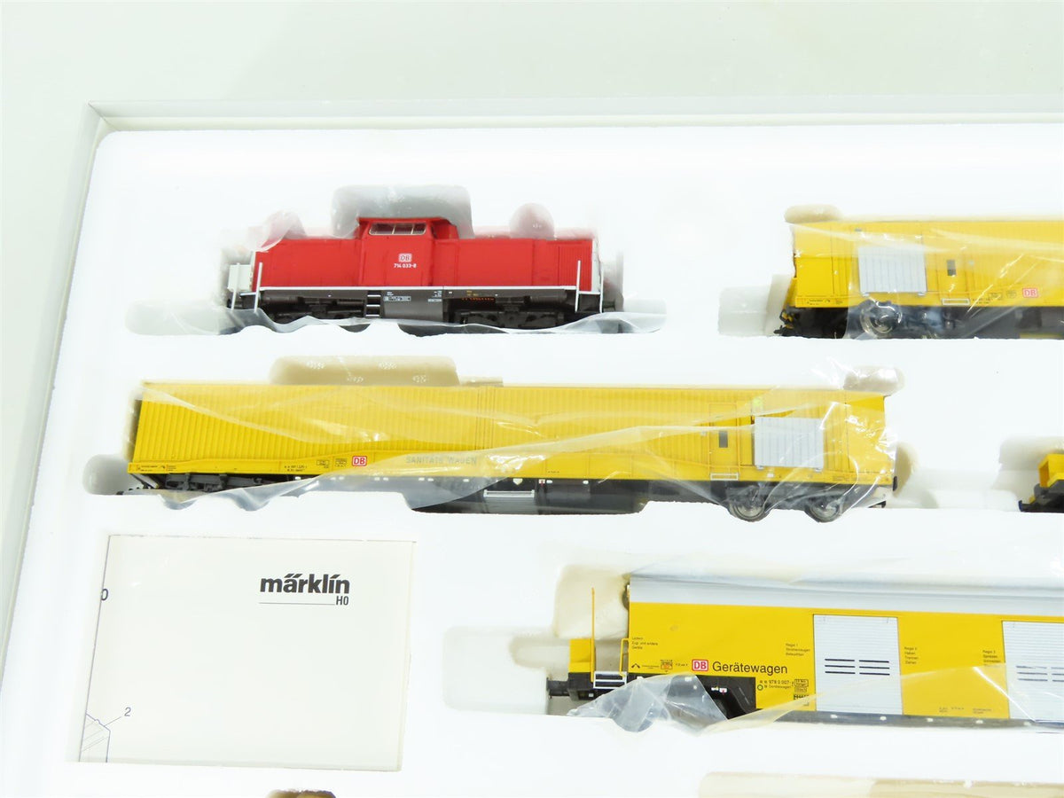 HO 3-Rail Marklin Digital 26510 DB &quot;Tunnel Rescue&quot; Diesel Freight Train Set