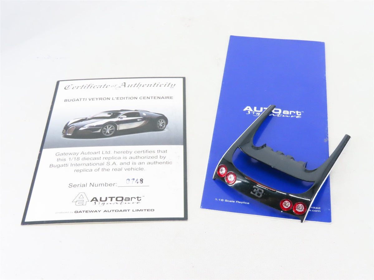 1:18 Scale AUTOart Die-Cast 0748 Bugatti EB 16.4 Veyron