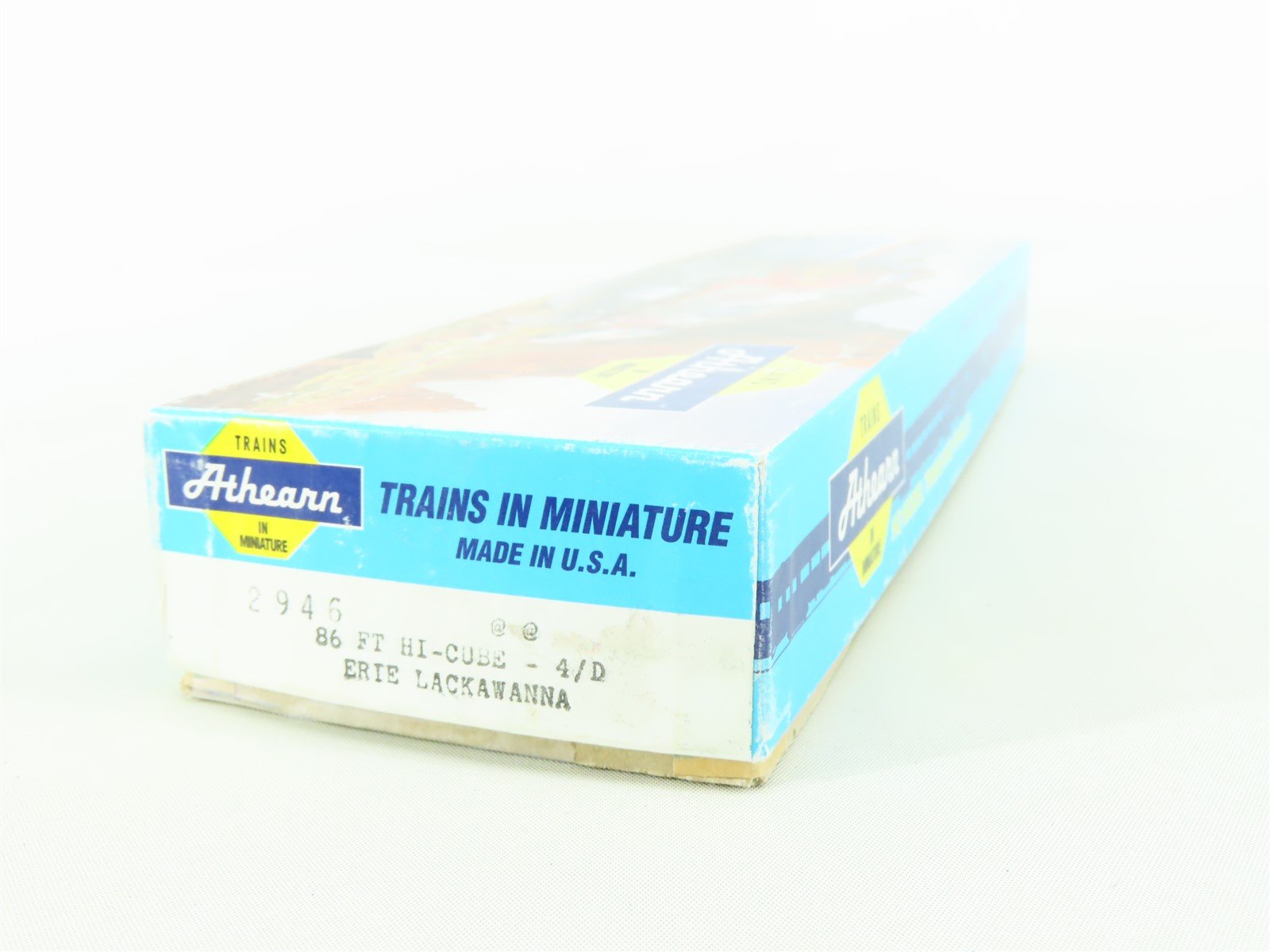 HO Scale Athearn Kit #2946 EL Erie Lackawanna 86' Hi-Cube Box Car #92073