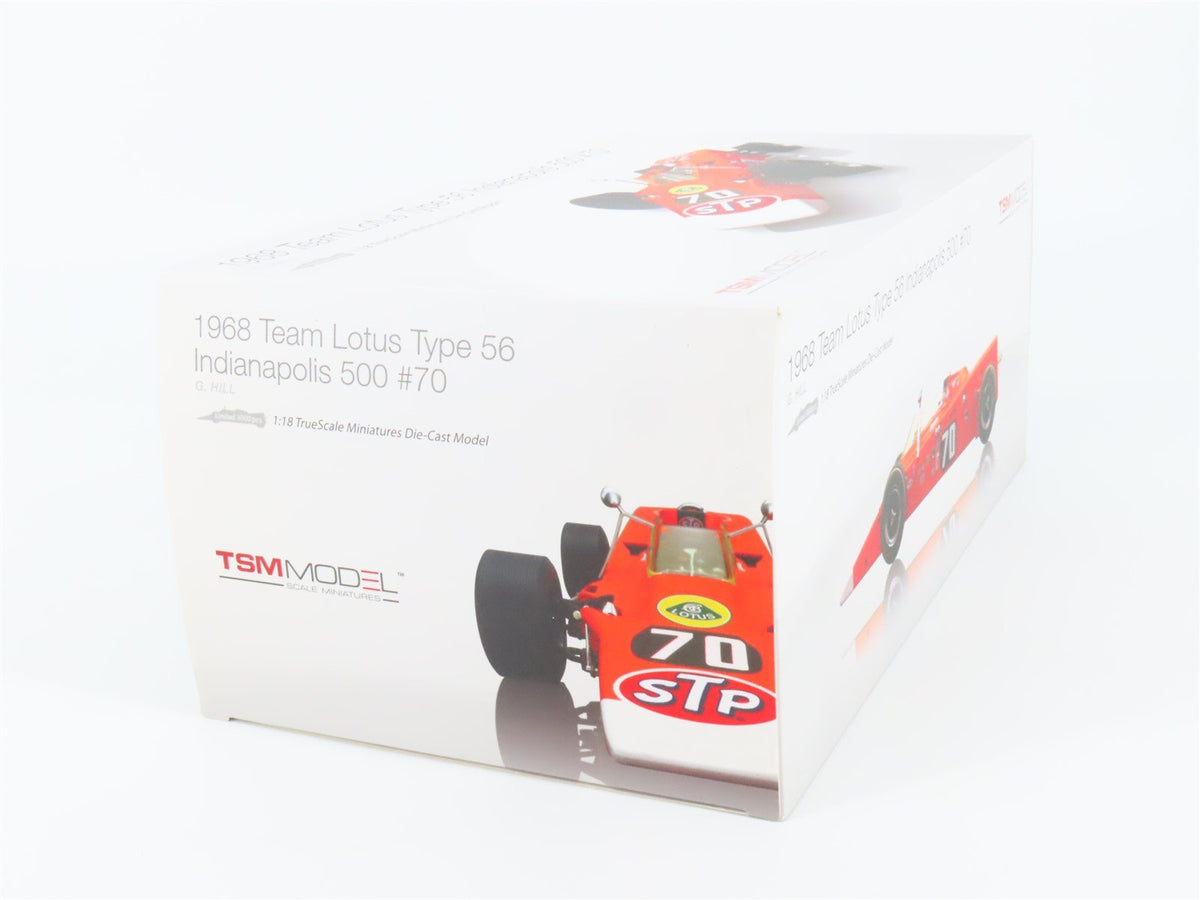 1:18 Scale TSM Model Die-Cast TSM111805 1968 Team Lotus Type 56 Indy 500 #70