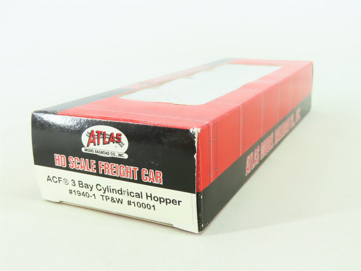 HO Scale Atlas 1940-1 TP&amp;W &quot;The Progressive Way&quot; 3-Bay Cylindrical Hopper #10001