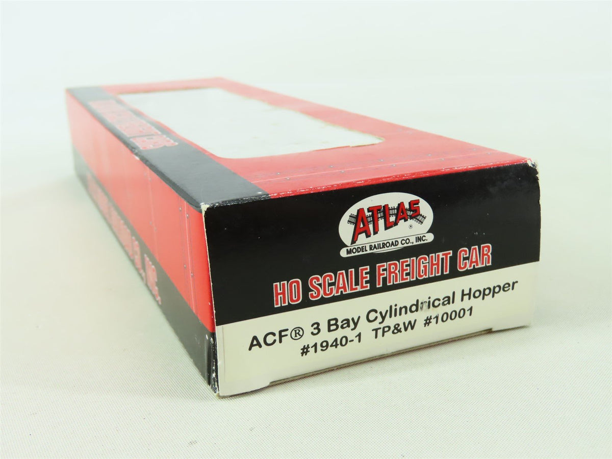 HO Scale Atlas 1940-1 TP&amp;W &quot;The Progressive Way&quot; 3-Bay Cylindrical Hopper #10001